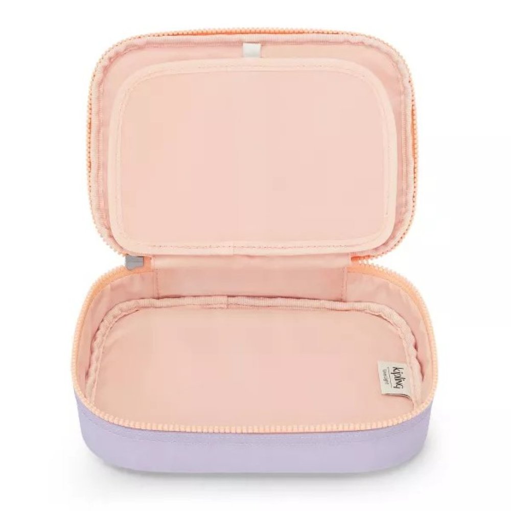 NWT! Kipling Women's 100 Pens Pencase Lilac - Picture 4 of 4